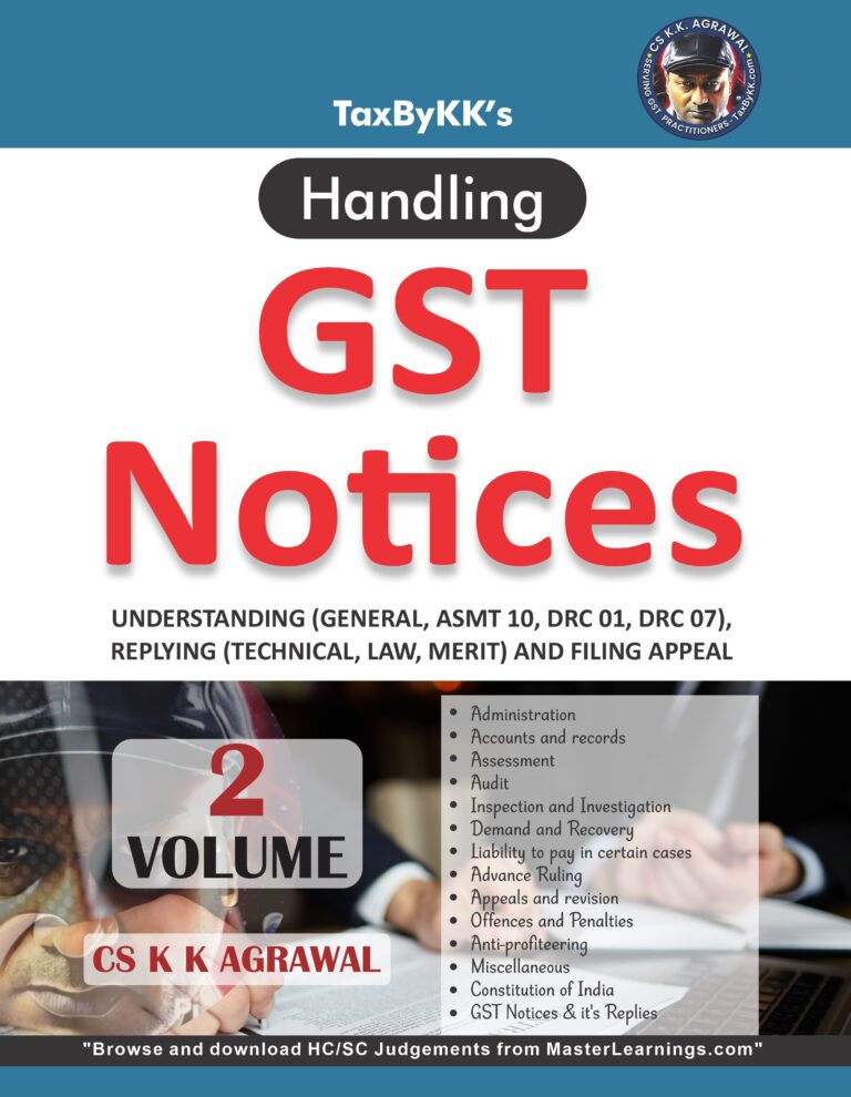 Basic To Advanced GST Course | Full GST Law | Handling GST Notices ...